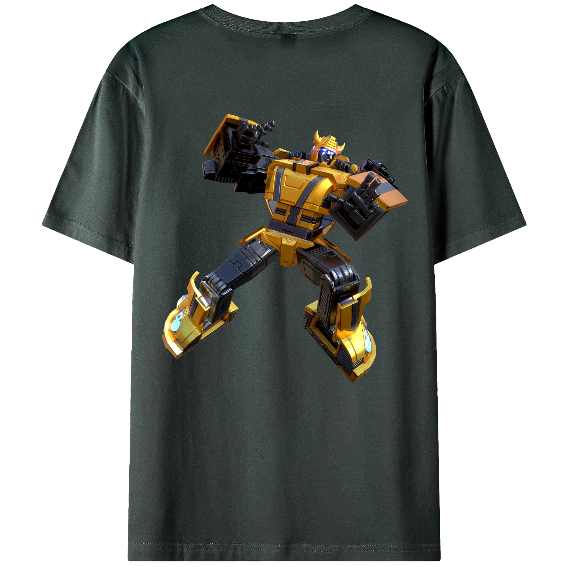 （画像用）  綿100％ メンズ半袖Tシャツ（バックプリント） 通気性
